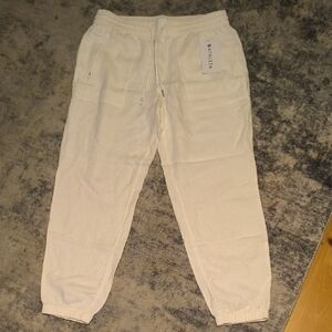 NWT Athleta | Men's White Joggers